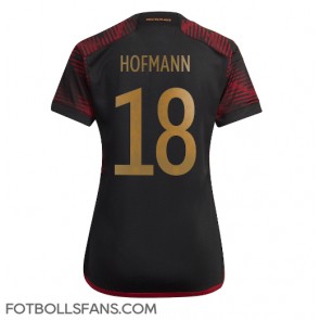 Tyskland Jonas Hofmann #18 Replika Bortatröja Damer VM 2022 Kortärmad